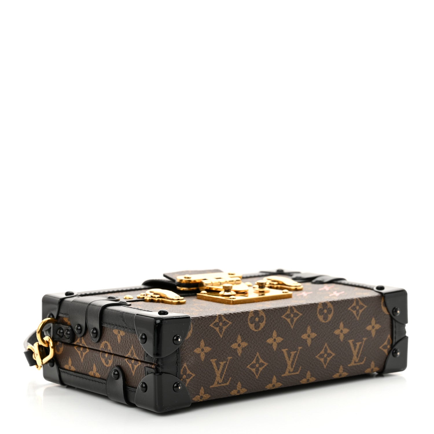 Louis Vuitton Monogram Petite Malle Black 4 of 12