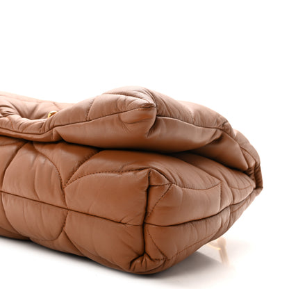 Mulberry Nappa Pillow Quilted Little Softie Bag Tobacco Brown 9 of 9