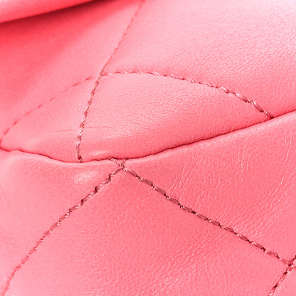Chanel Lambskin Quilted Mini Funky Town Flap Pink 8 of 9