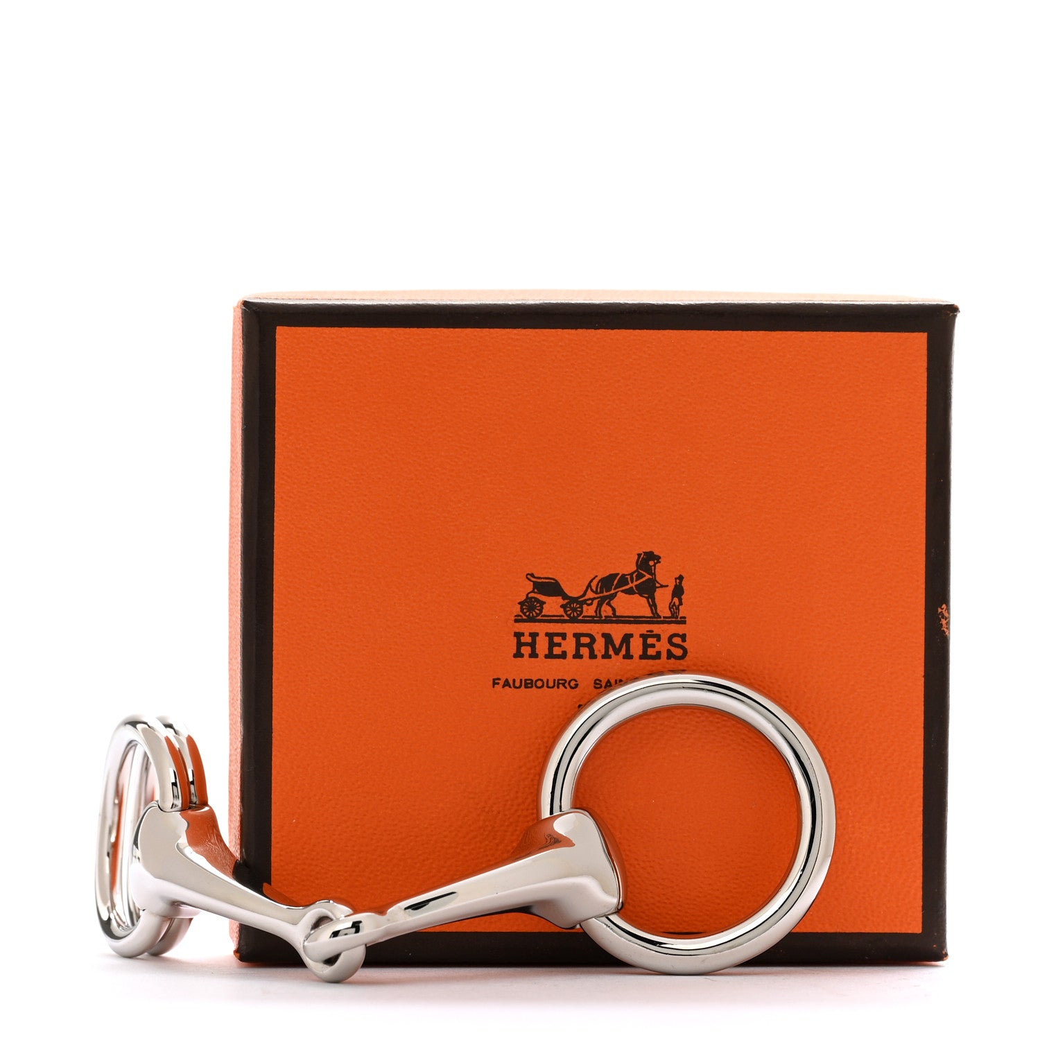 Hermes Palladium Mors Scarf Ring 5 of 5