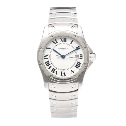 Cartier Stainless Steel 29mm Santos Cougar Quartz Watch 1 of 6