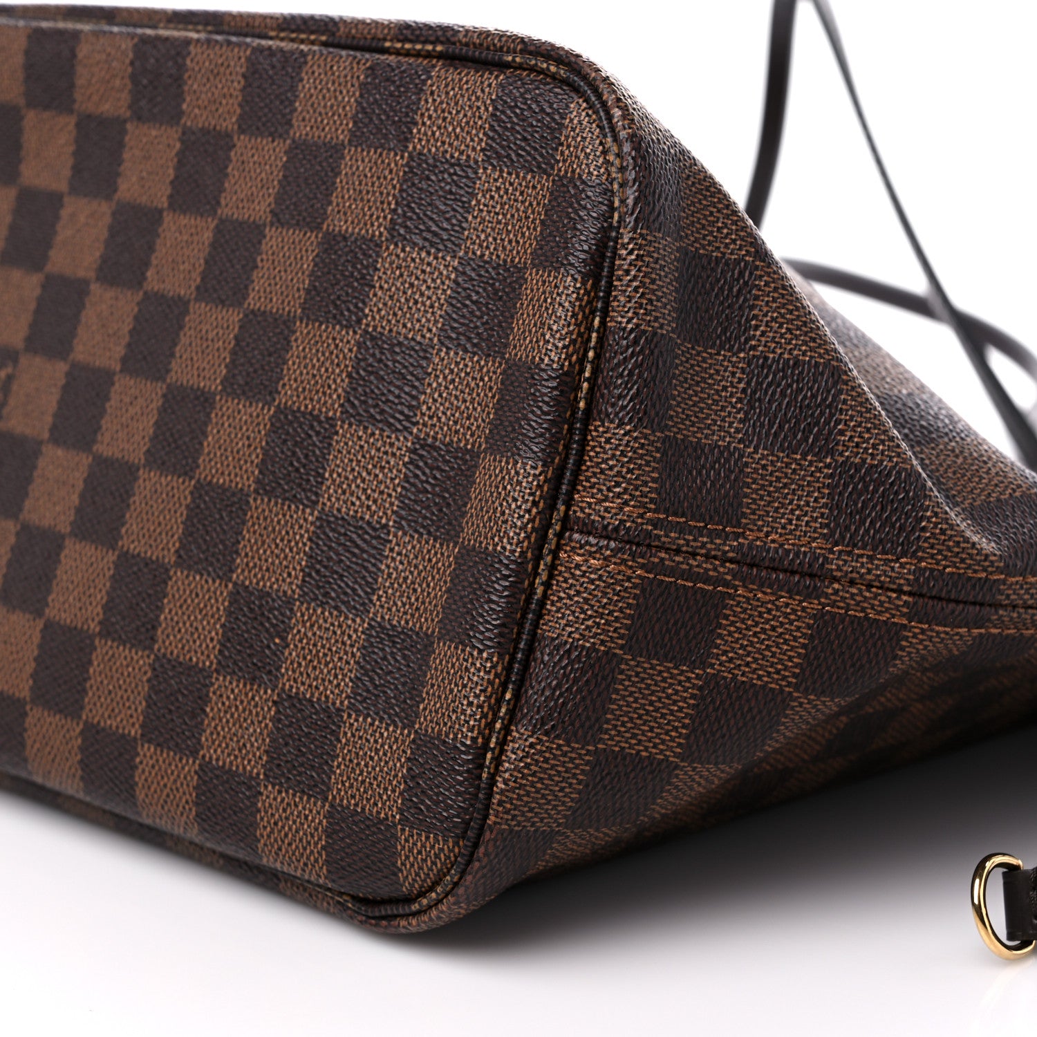 Louis Vuitton Damier Ebene Neo Neverfull MM Rose Ballerine 8 of 8