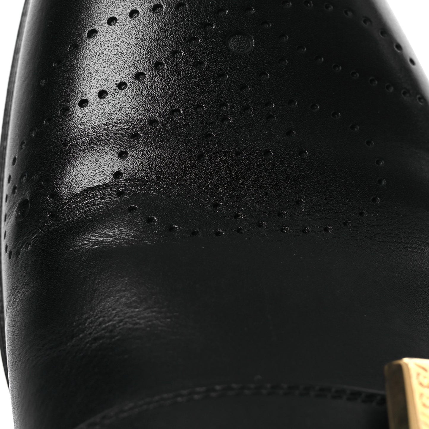 Waxed Calfskin Womens Ankle Boots 37.5 Black