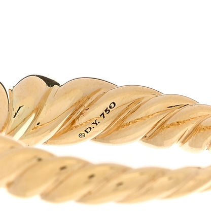 David Yurman 18K Yellow Gold Pure Form Stack Ring 54 7 4 of 4