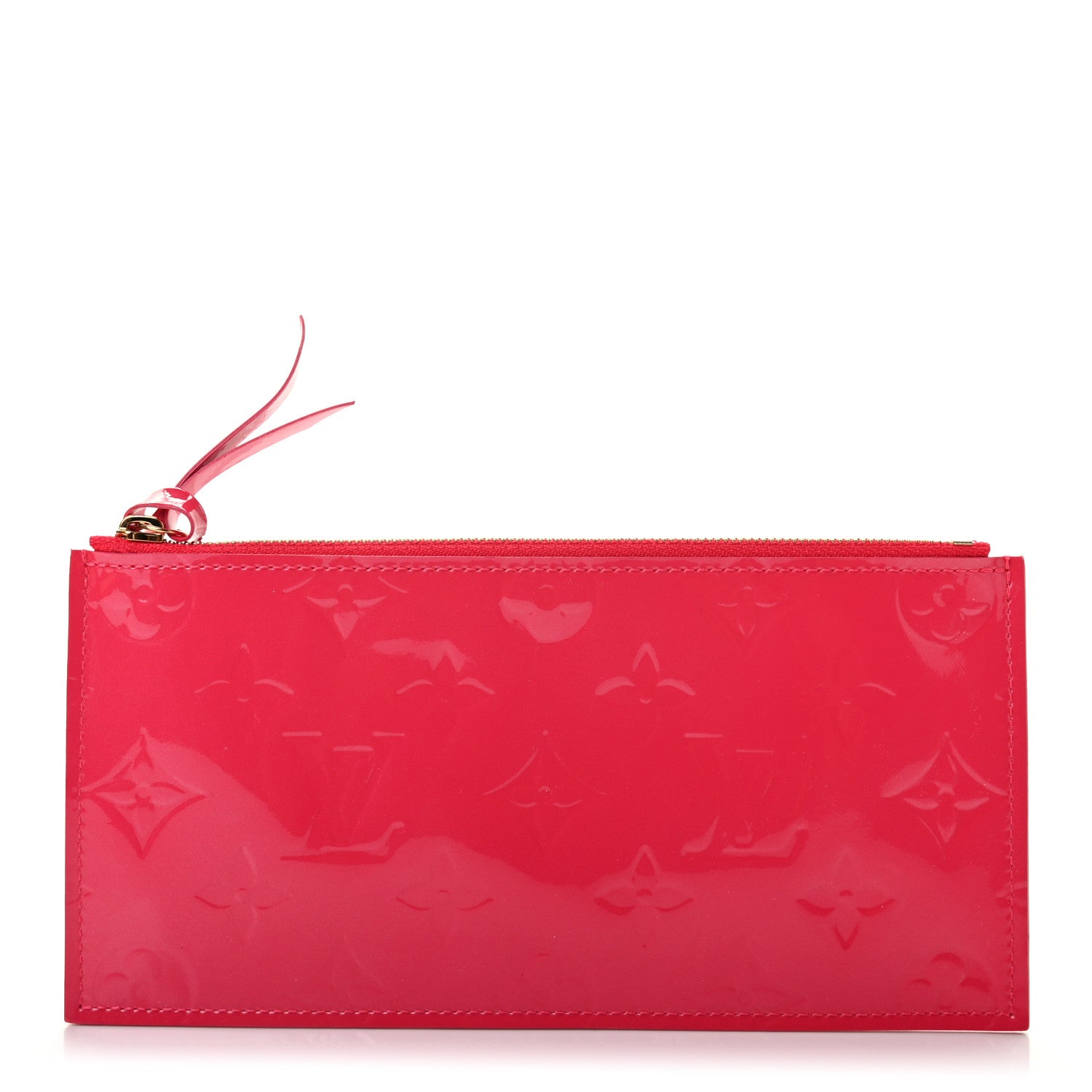 Louis Vuitton Vernis Felicie Chain Wallet Zippered Insert Hot Pink 1 of 6
