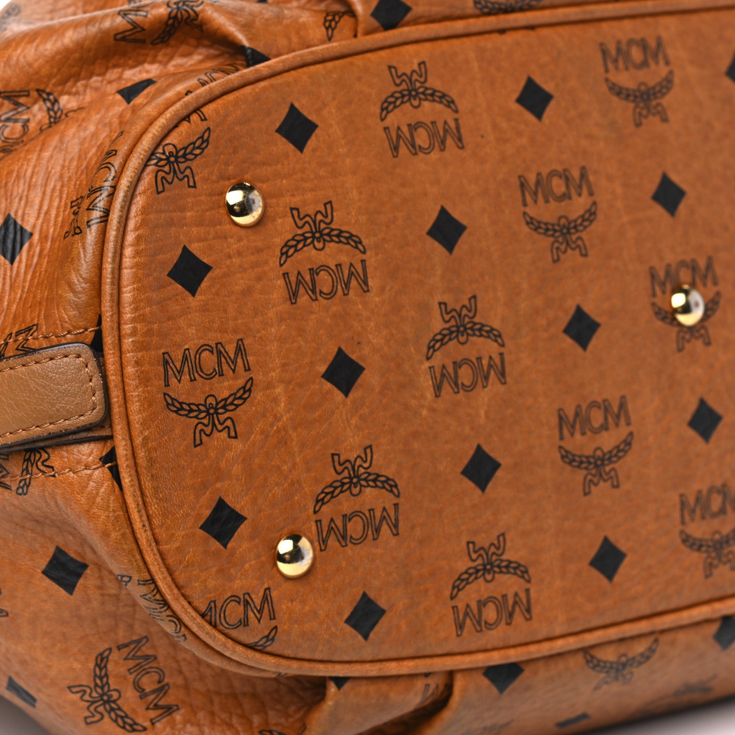 MCM Visetos Hobo Cognac 8 of 16