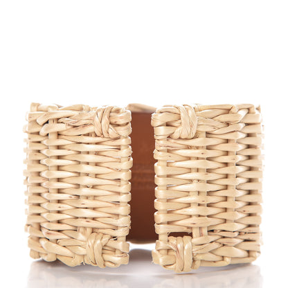 Hermes Barenia Osier Collier De Chien CDC Picnic Bracelet S Fawn 3 of 8