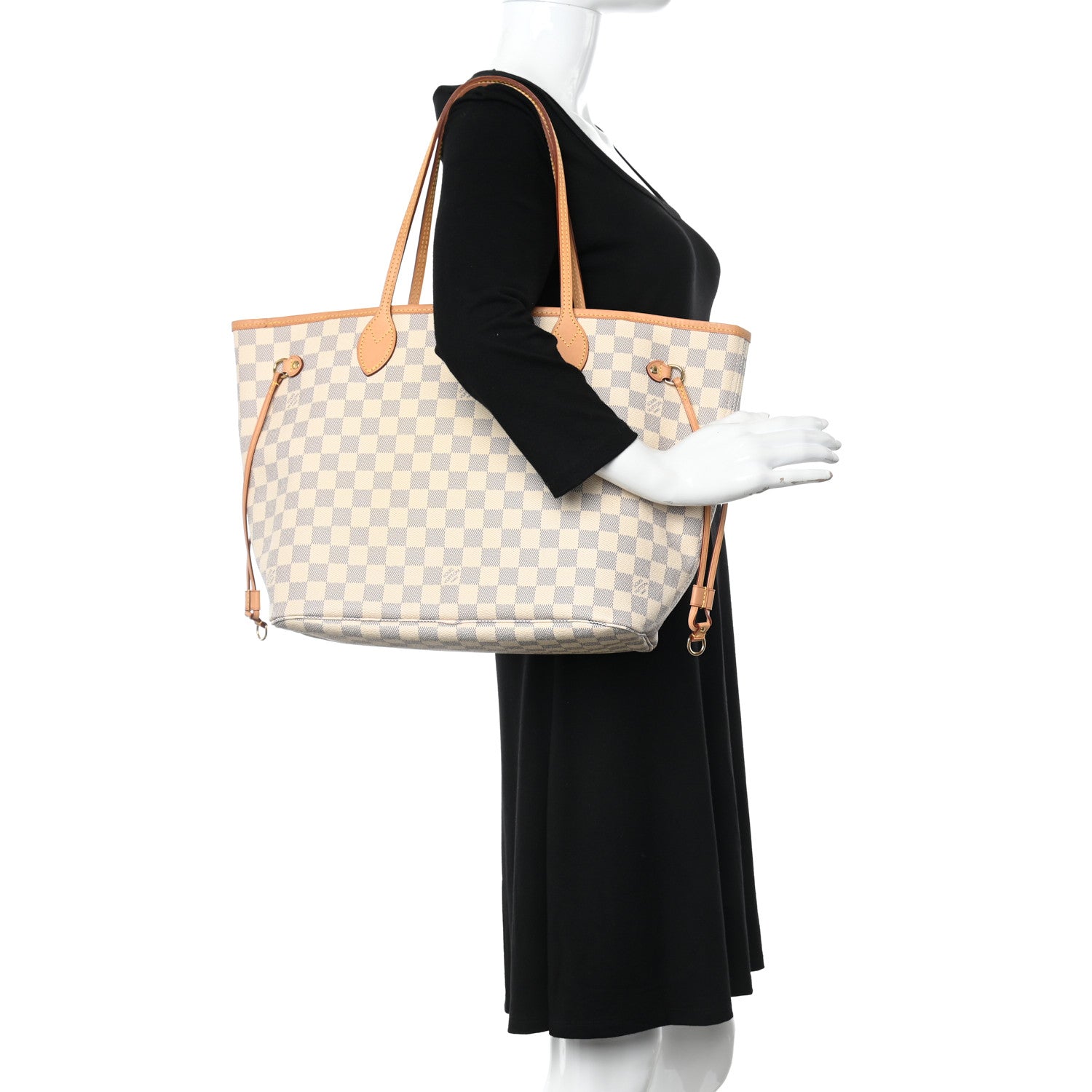 Louis Vuitton Damier Azur Neo Neverfull MM 2 of 14