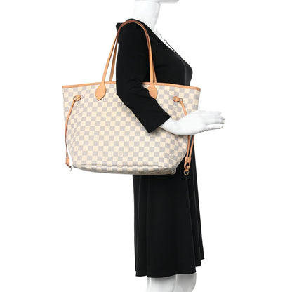 Louis Vuitton Damier Azur Neo Neverfull MM 2 of 14