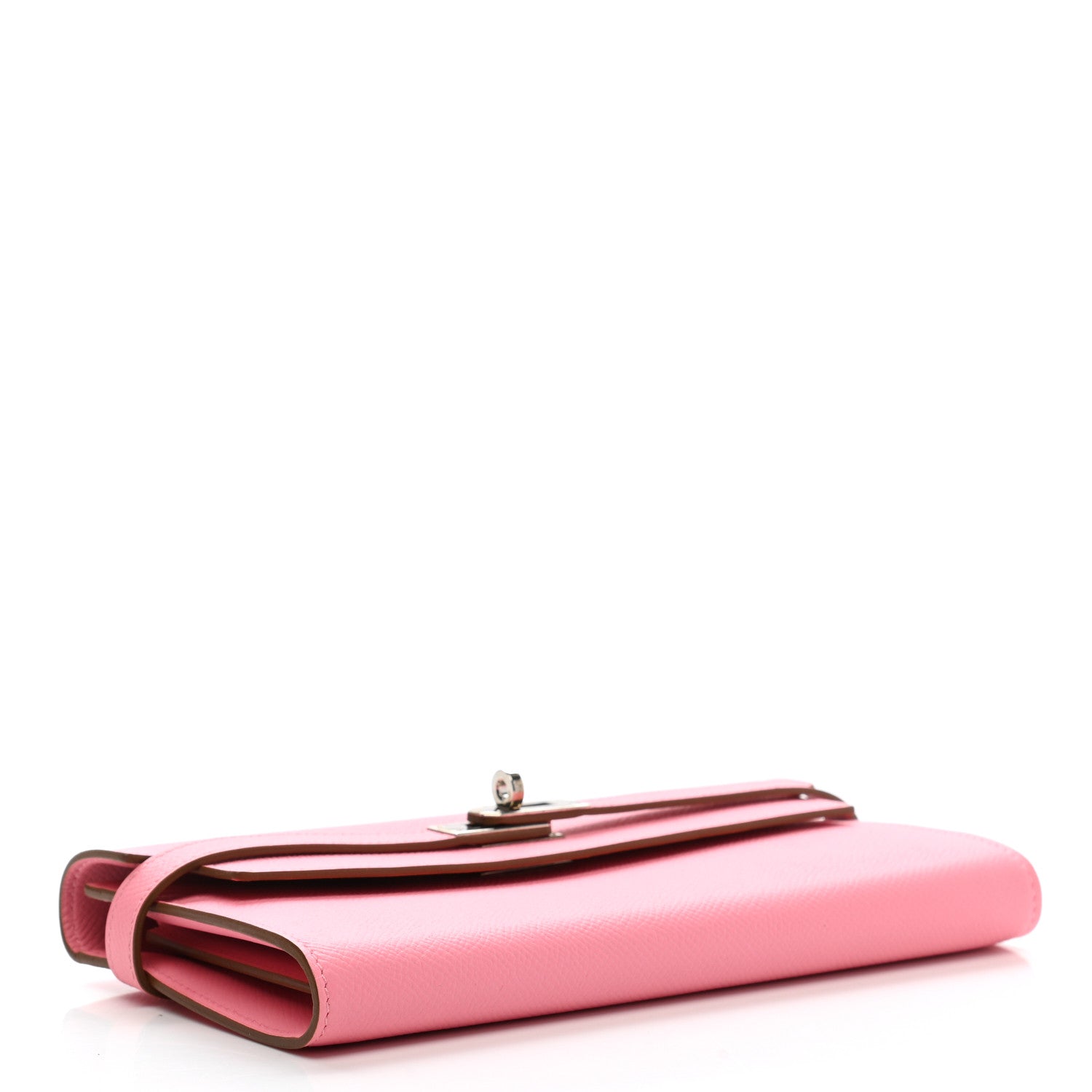 Hermes Epsom Kelly Longue Wallet Rose Confetti 4 of 8