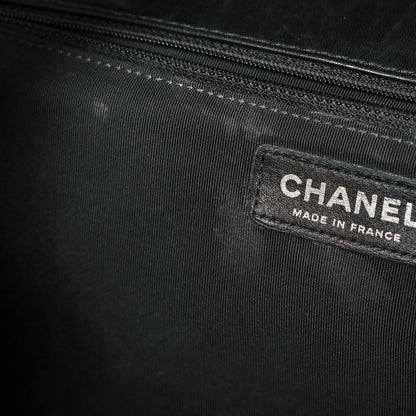Chanel Lambskin Chevron Quilted Single Flap Black 11 of 11