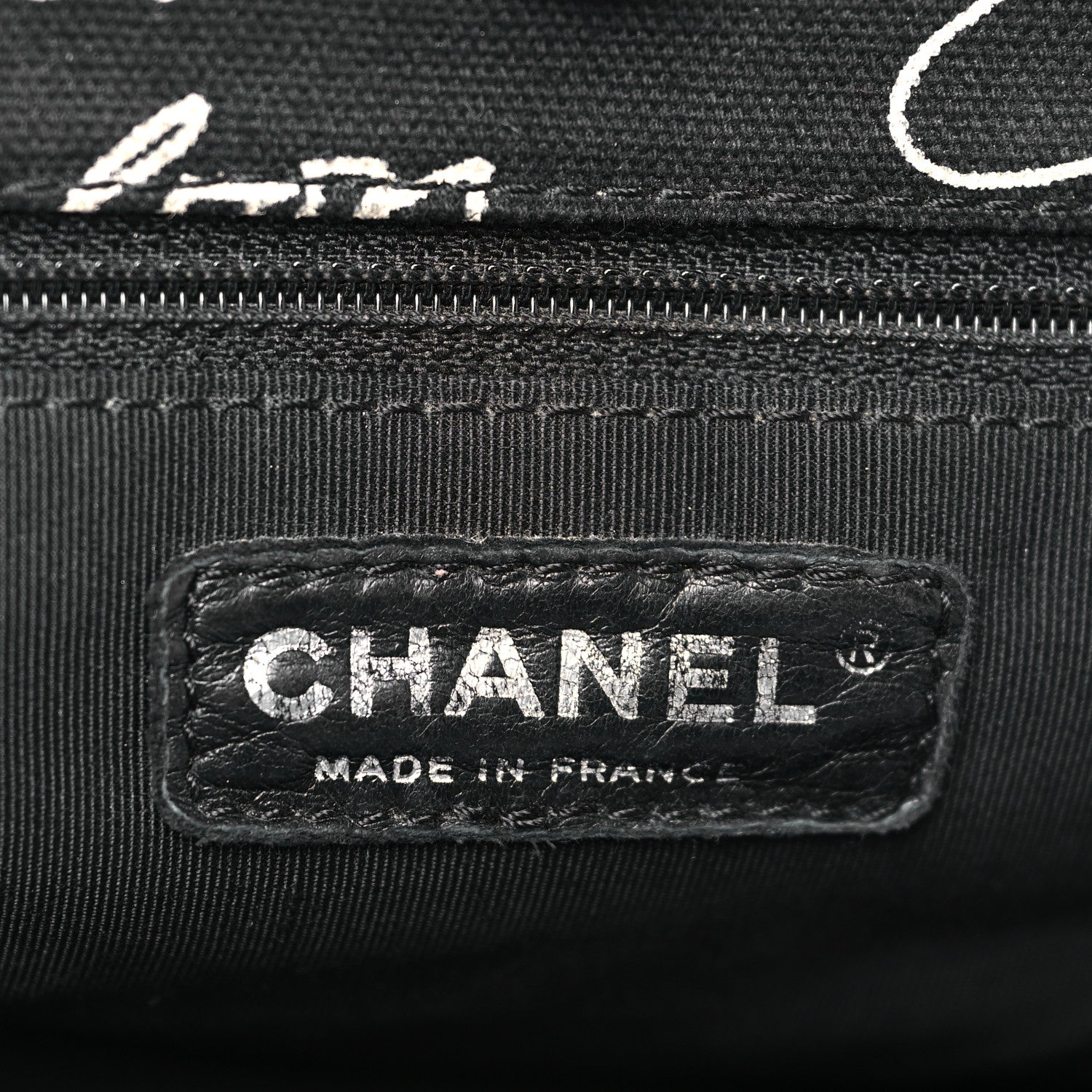 Chanel Canvas Camellia Flower Tote Black 6 of 9