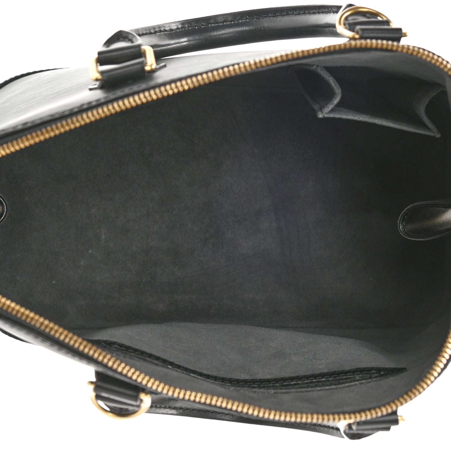 Louis Vuitton Epi Alma PM Black 4 of 7