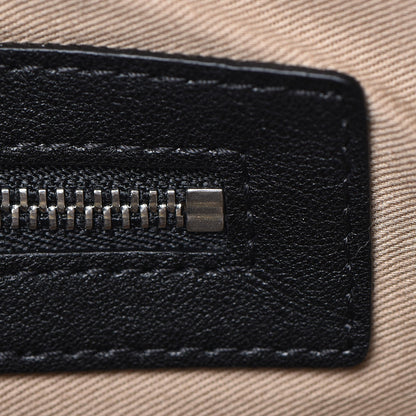 MCM Visetos Large Crossbody Black White 12 of 15