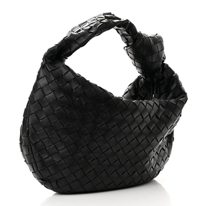 Bottega Veneta Nappa Intrecciato Teen Jodie Hobo Black 3 of 9