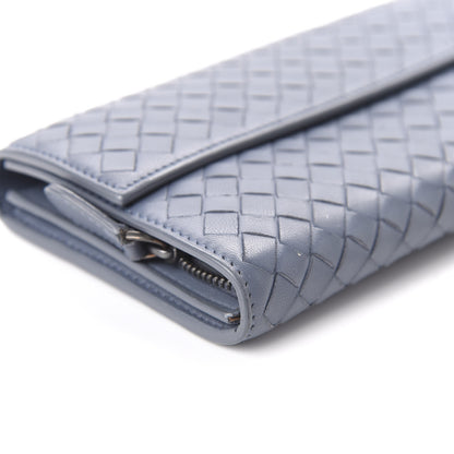 Bottega Veneta Nappa Intrecciato Continental Wallet Krim 6 of 11