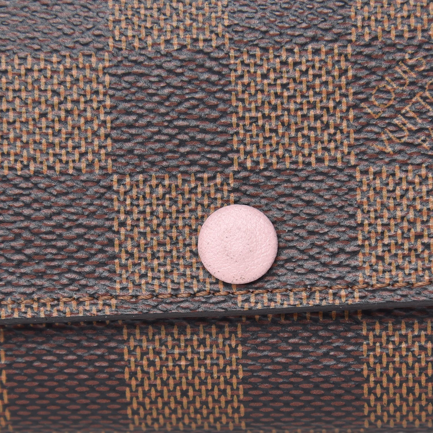 Louis Vuitton Damier Ebene Multicles 6 Key Holder Rose Ballerine 9 of 12