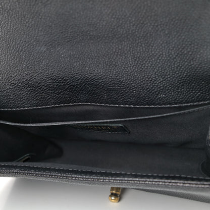 Chanel Caviar Quilted Medium Boy Flap Black 4 of 5