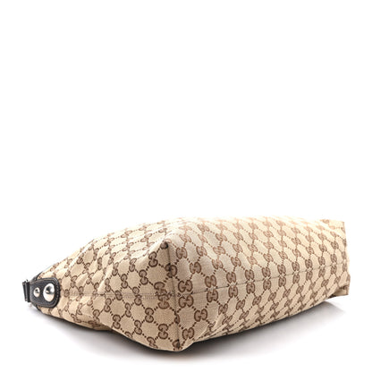 Gucci Monogram Medium Icon Bit Hobo Dark Brown 4 of 10