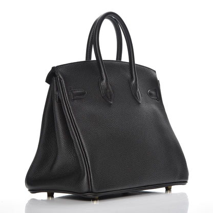 Hermes Togo Birkin 25 Black 3 of 28