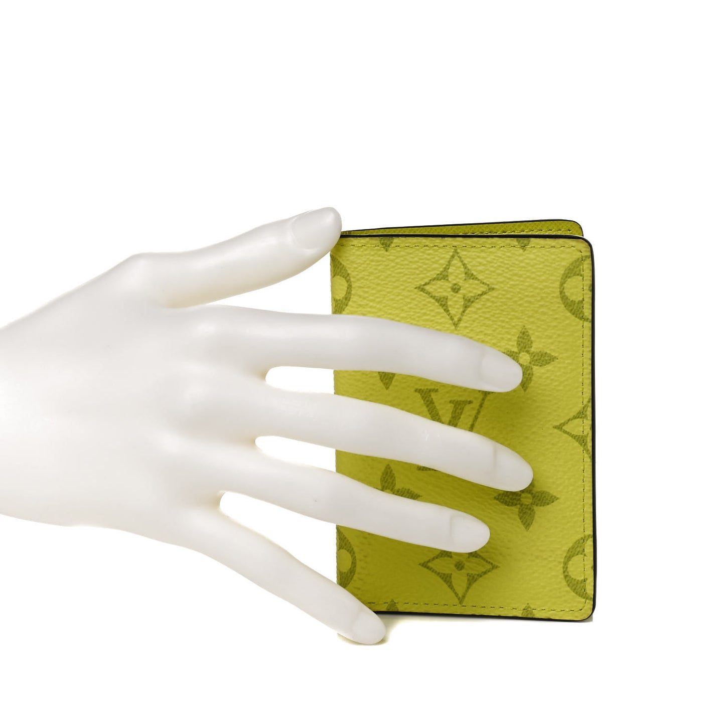 Monogram Taiga Pocket Organizer Yellow