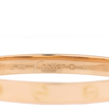 Cartier 18K Pink Gold LOVE Bracelet 16 3 of 3