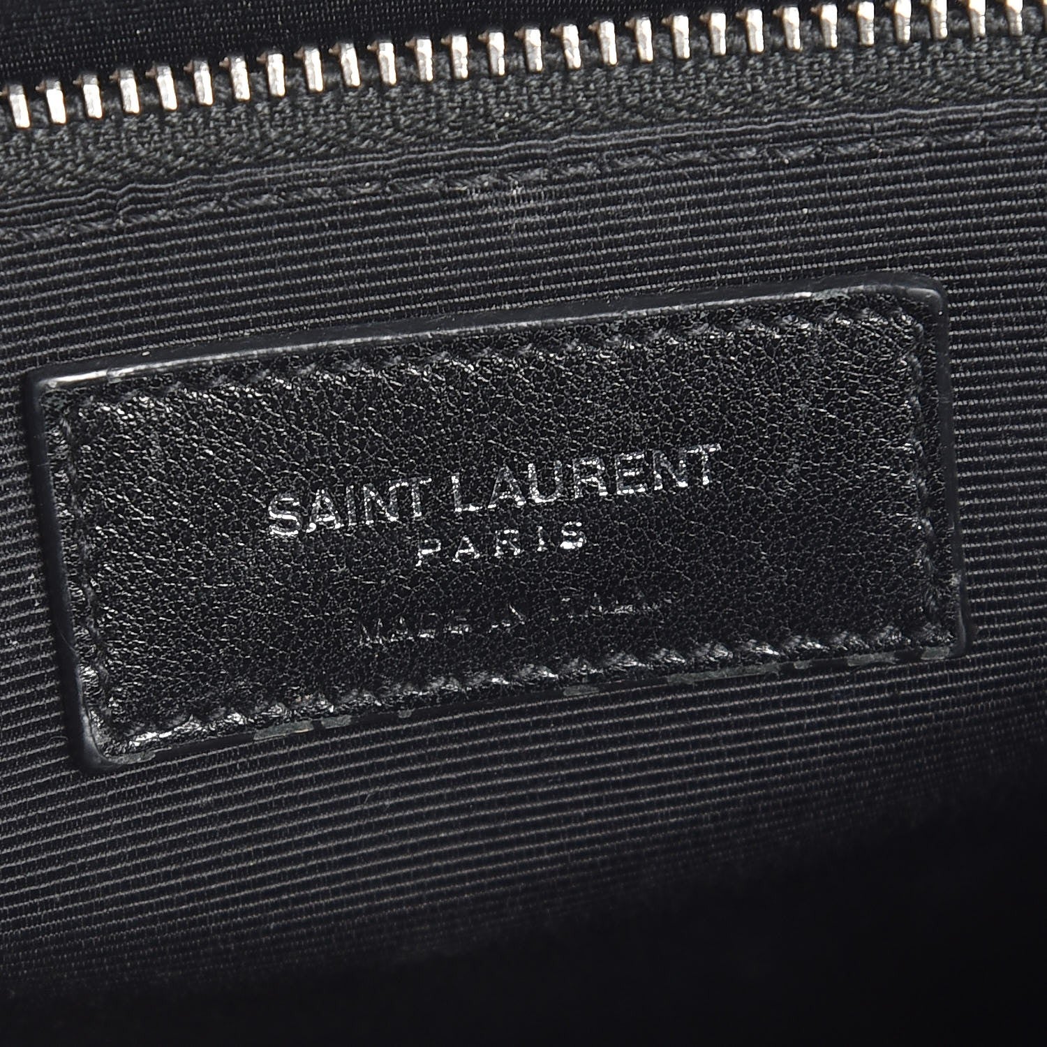 Saint Laurent Grained Calfskin Small Sac De Jour Black 7 of 8