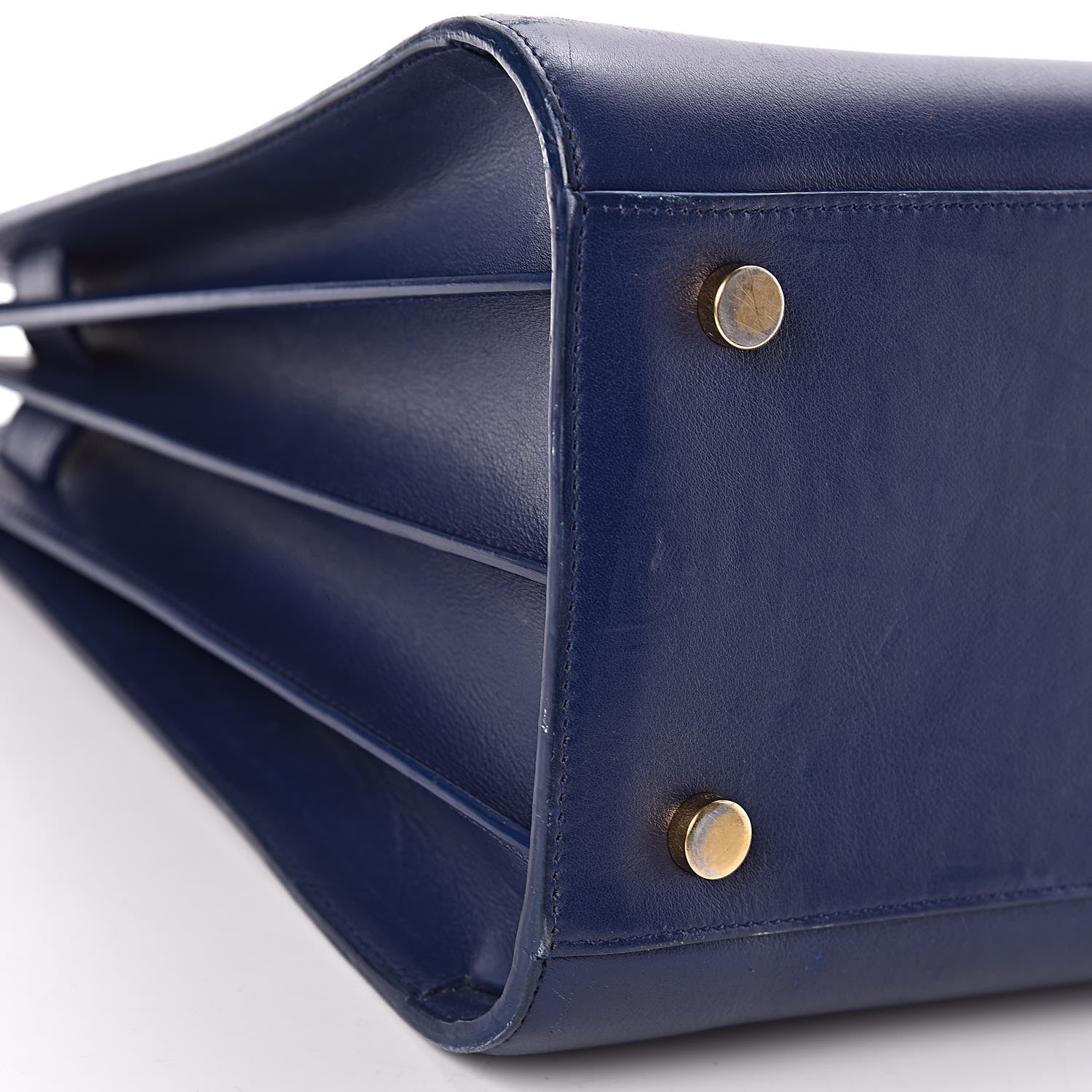 Saint Laurent Calfskin Small Sac De Jour New Marine 10 of 11