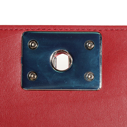 Chanel Patent Quilted Medium Boy Flap Plexiglass Red 8 of 8