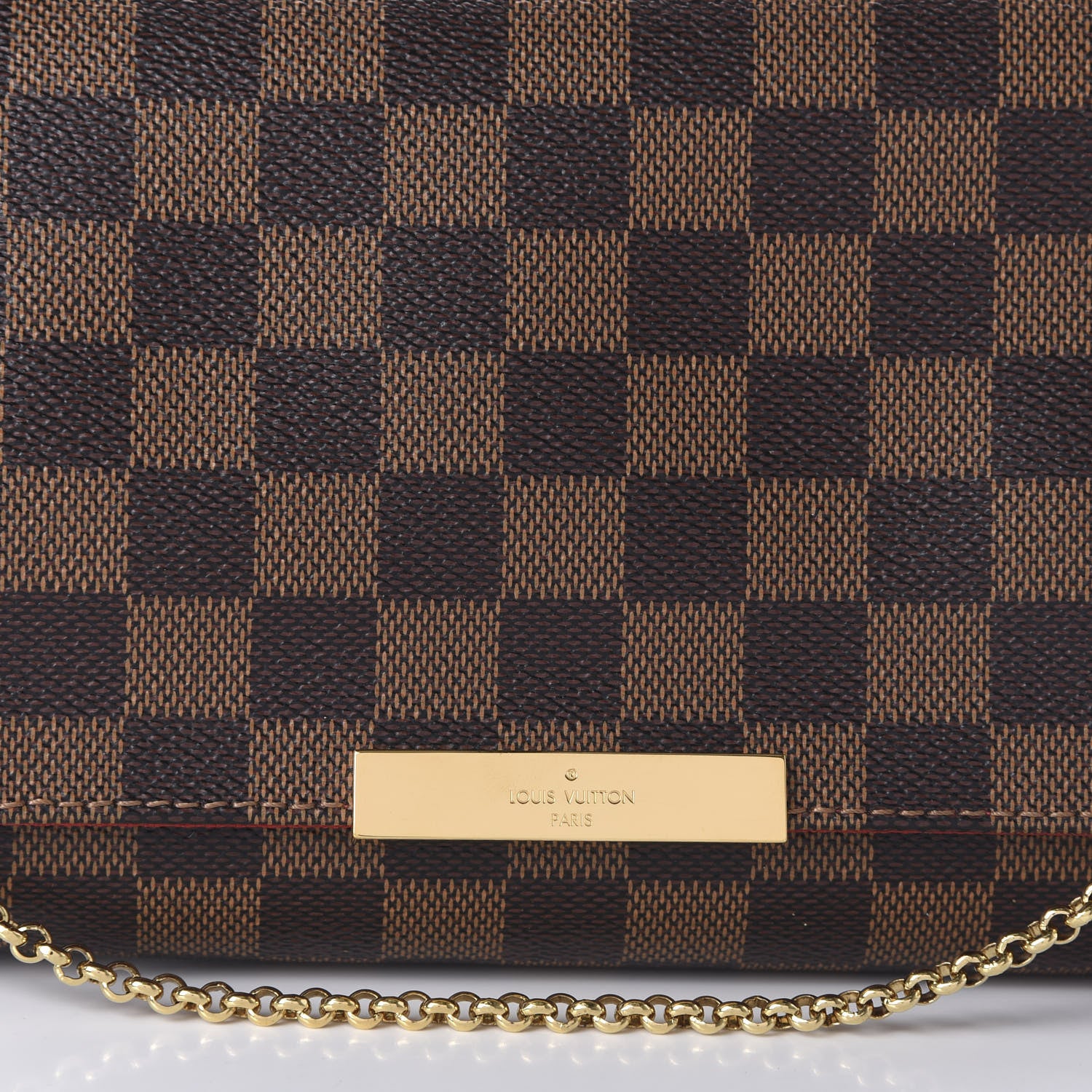 Louis Vuitton Damier Ebene Favorite MM 9 of 10