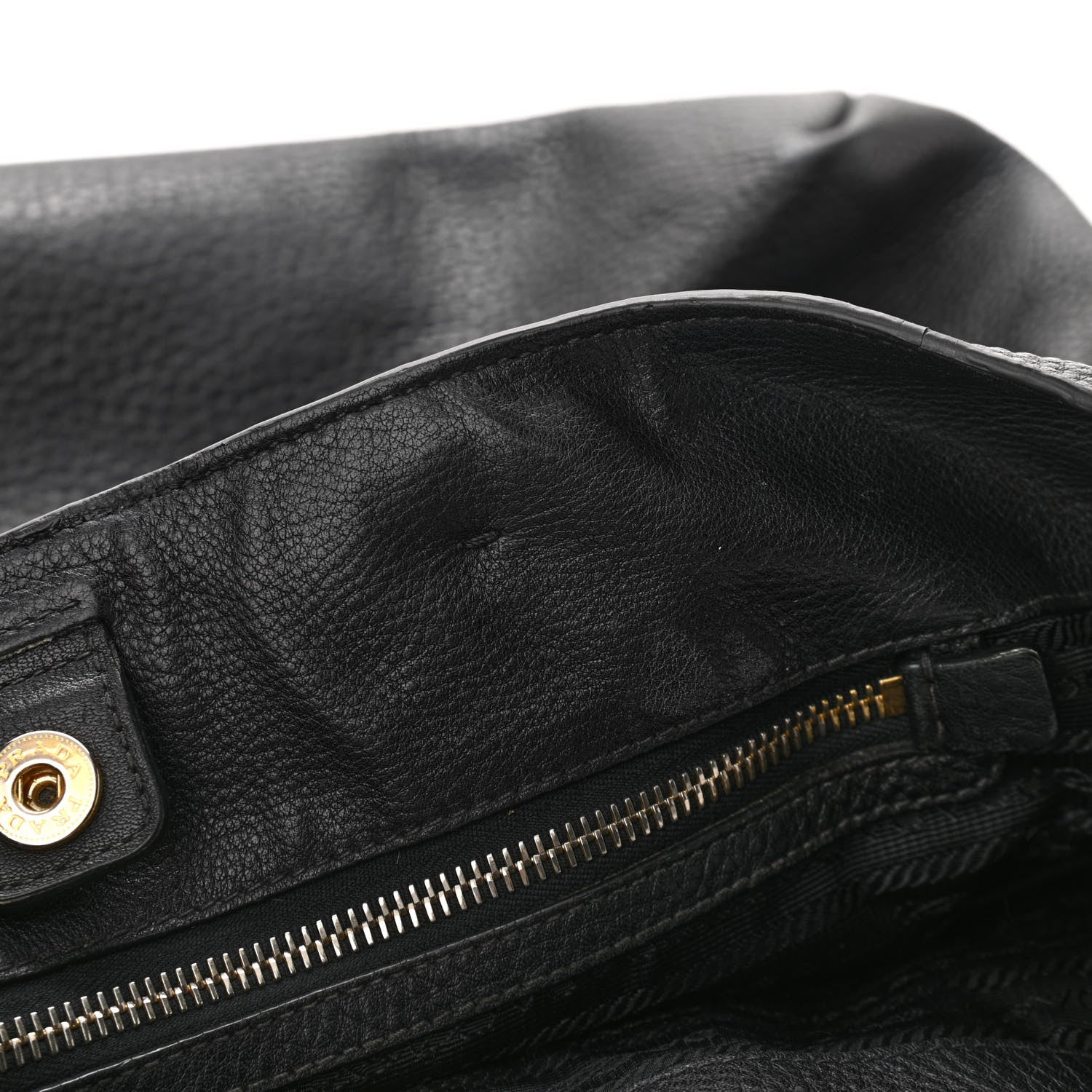Prada Vitello Phenix Satchel Black 12 of 12