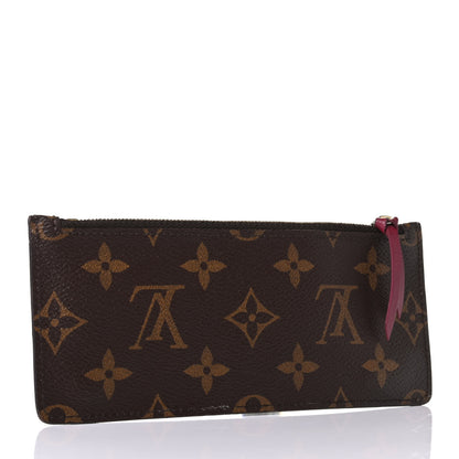 Louis Vuitton Monogram Josephine Wallet Zippered Insert Fuchsia 2 of 7