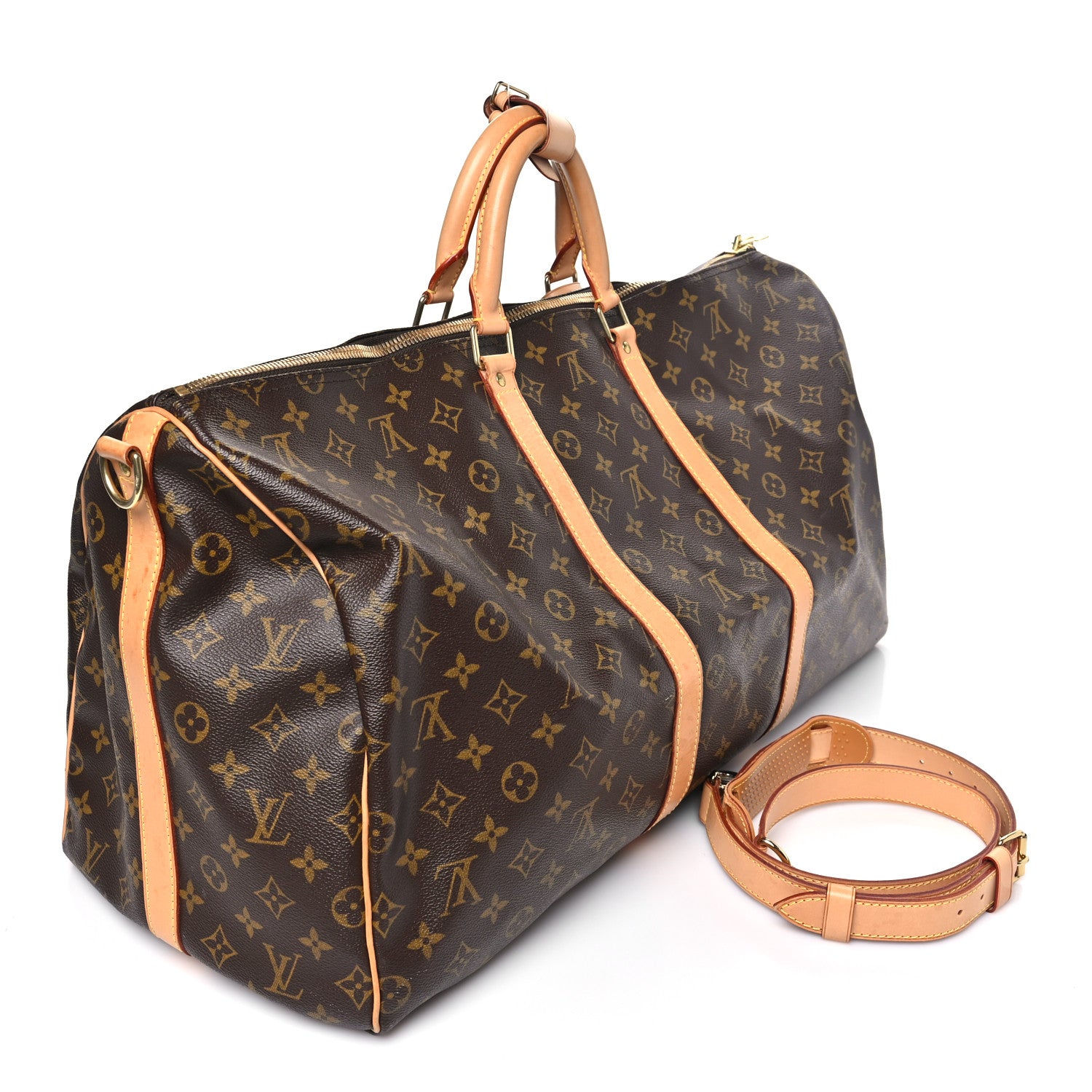 Louis Vuitton Monogram Keepall Bandouliere 55 2 of 10