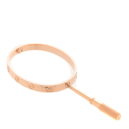 Cartier 18K Pink Gold LOVE Bracelet 16 4 of 6