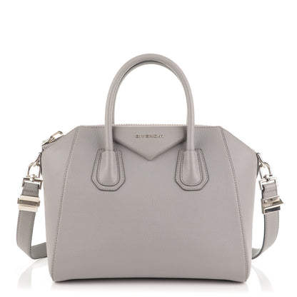 Givenchy Sugar Goatskin Small Antigona Pearl Grey 1 of 7