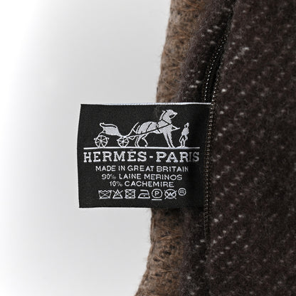 Hermes Wool Cashmere Brandebourgs Pillow Ecorce 3 of 3