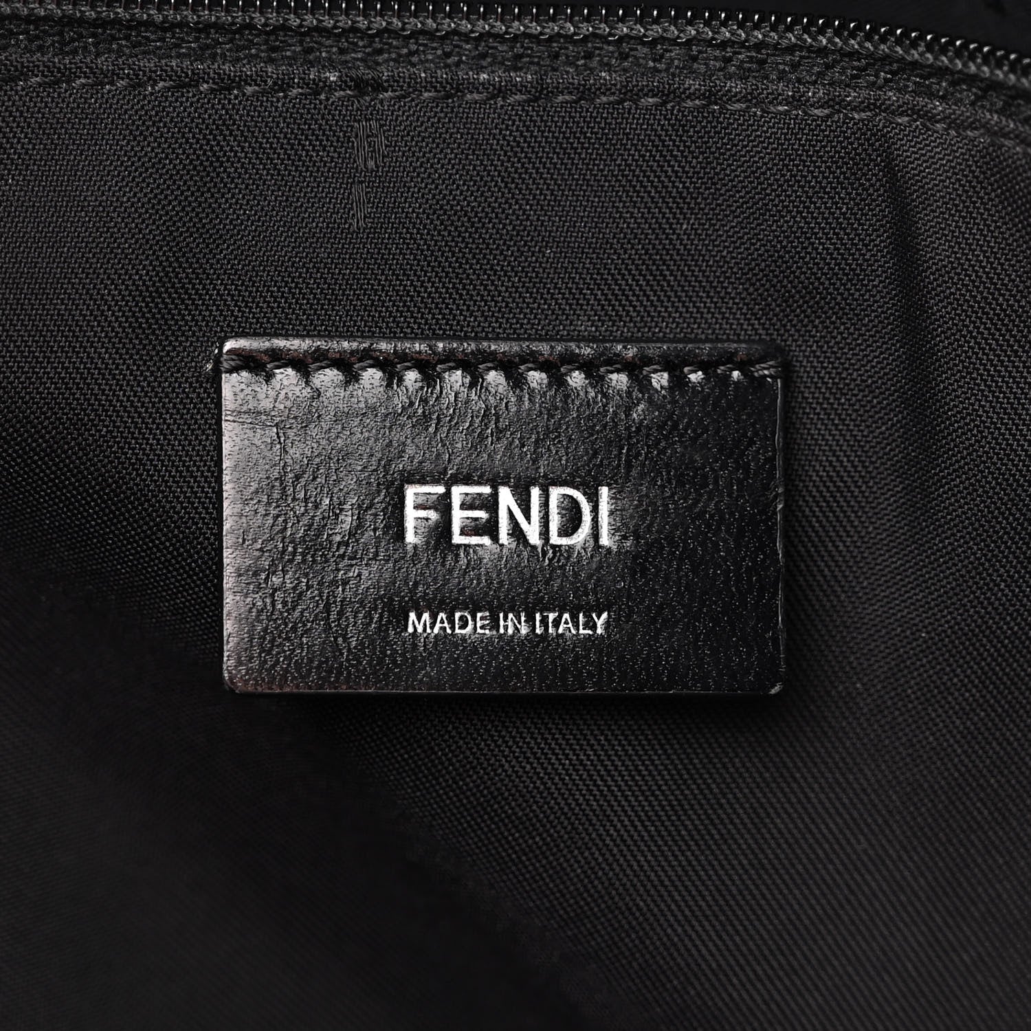 Fendi Nylon Vitello Elite Flamingo Granite Lightning Monster Eyes Vertical Tote Military Lavagna Multicolor 6 of 11