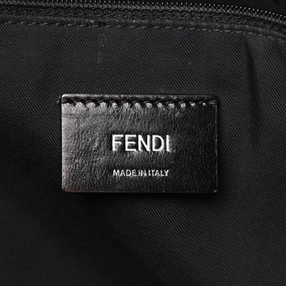Fendi Nylon Vitello Elite Flamingo Granite Lightning Monster Eyes Vertical Tote Military Lavagna Multicolor 6 of 11