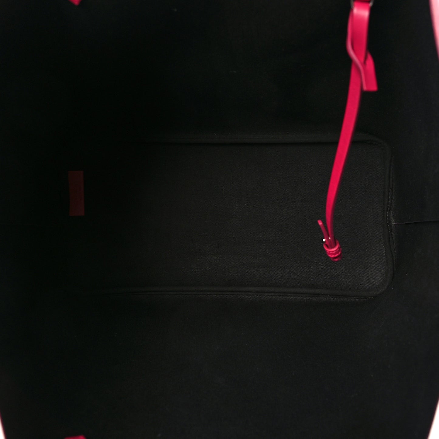 Textured Coated Canvas Floral Print Large Antigona Tote Pink