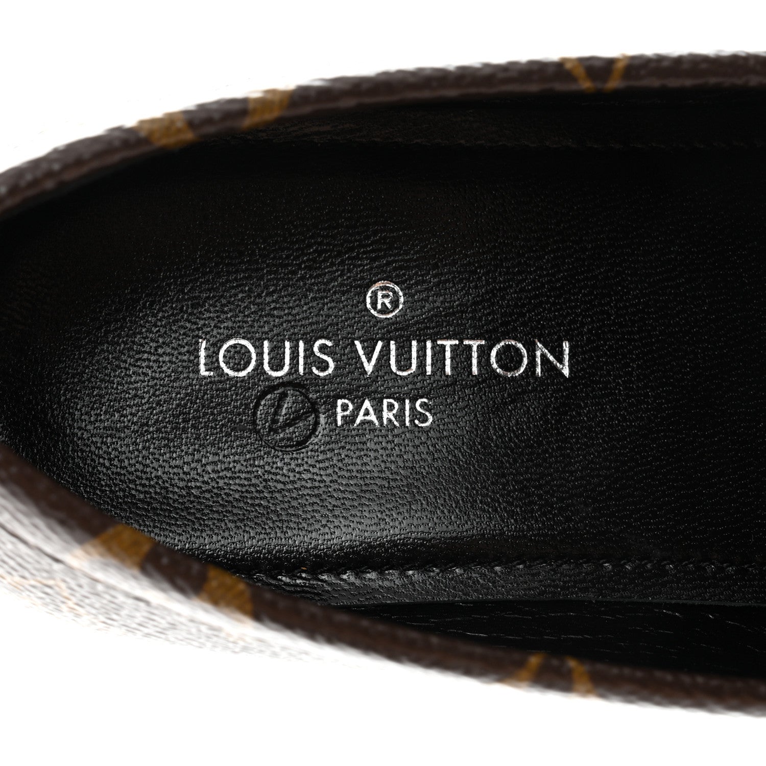 Louis Vuitton Monogram Chess Flat Loafer 37.5 6 of 8