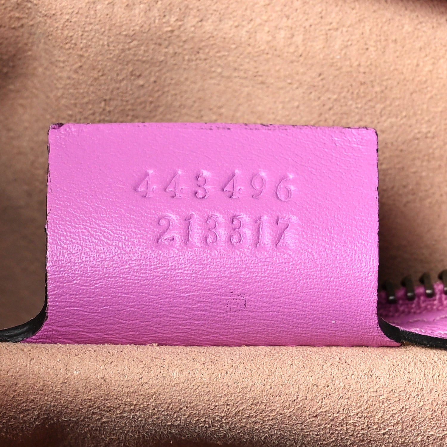 Gucci Calfskin Matelasse Medium GG Marmont Shoulder Bag Candy Mousse 7 of 9