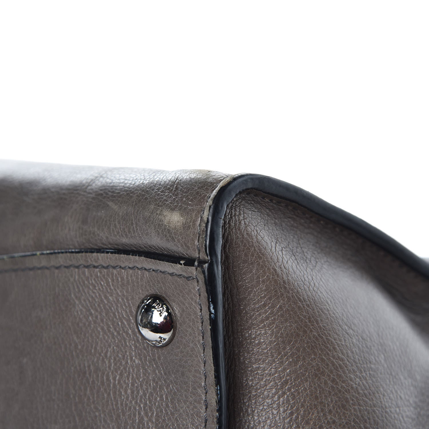 Prada Glace Calf Twin Pocket Tote Marmo 11 of 20