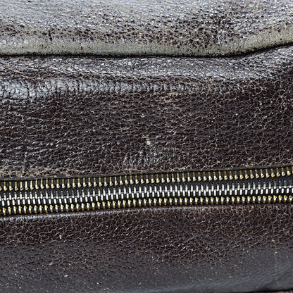 Prada Cervo Zippers Hobo Brown 13 of 18