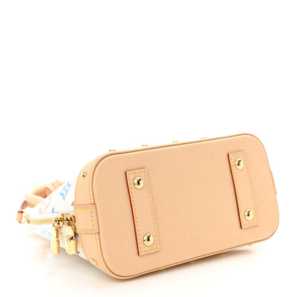 Louis Vuitton LV x TM Monogram Multicolor Alma BB White 4 of 11