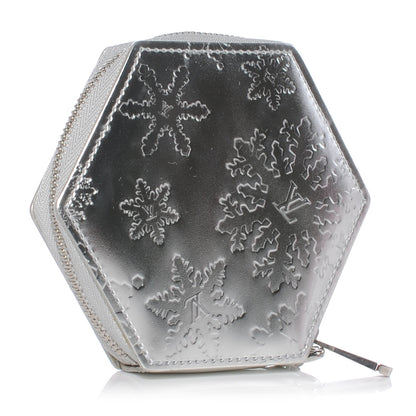 Louis Vuitton Porte-Monnaie Flocon MM Argent 3 of 8