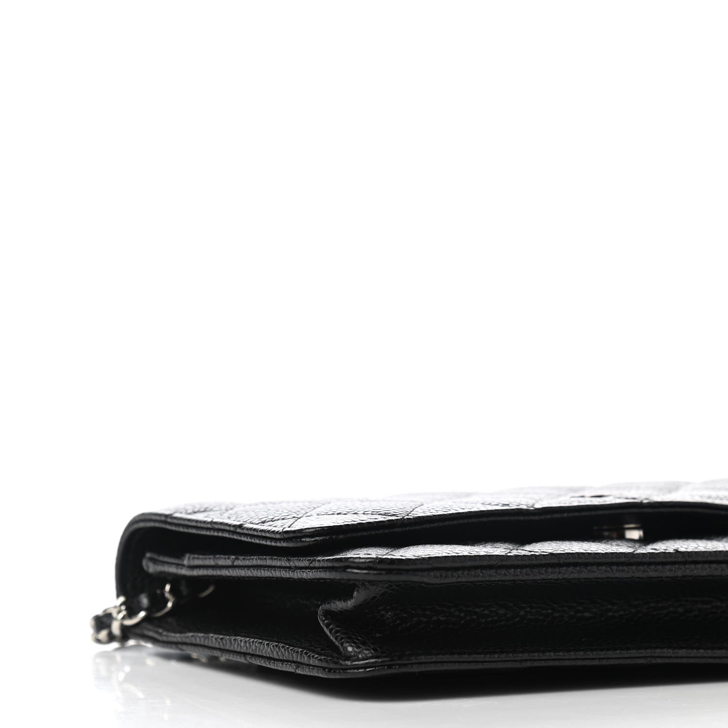Chanel Caviar Quilted Wallet On Chain WOC Black 11 of 13