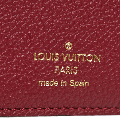 Louis Vuitton Empreinte Ariane Wallet Raisin 7 of 7