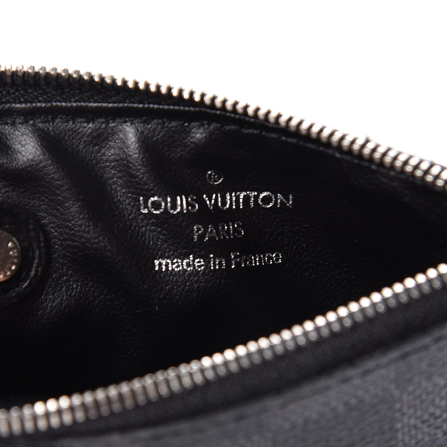 Damier Graphite Compact Modulable Key Pouch