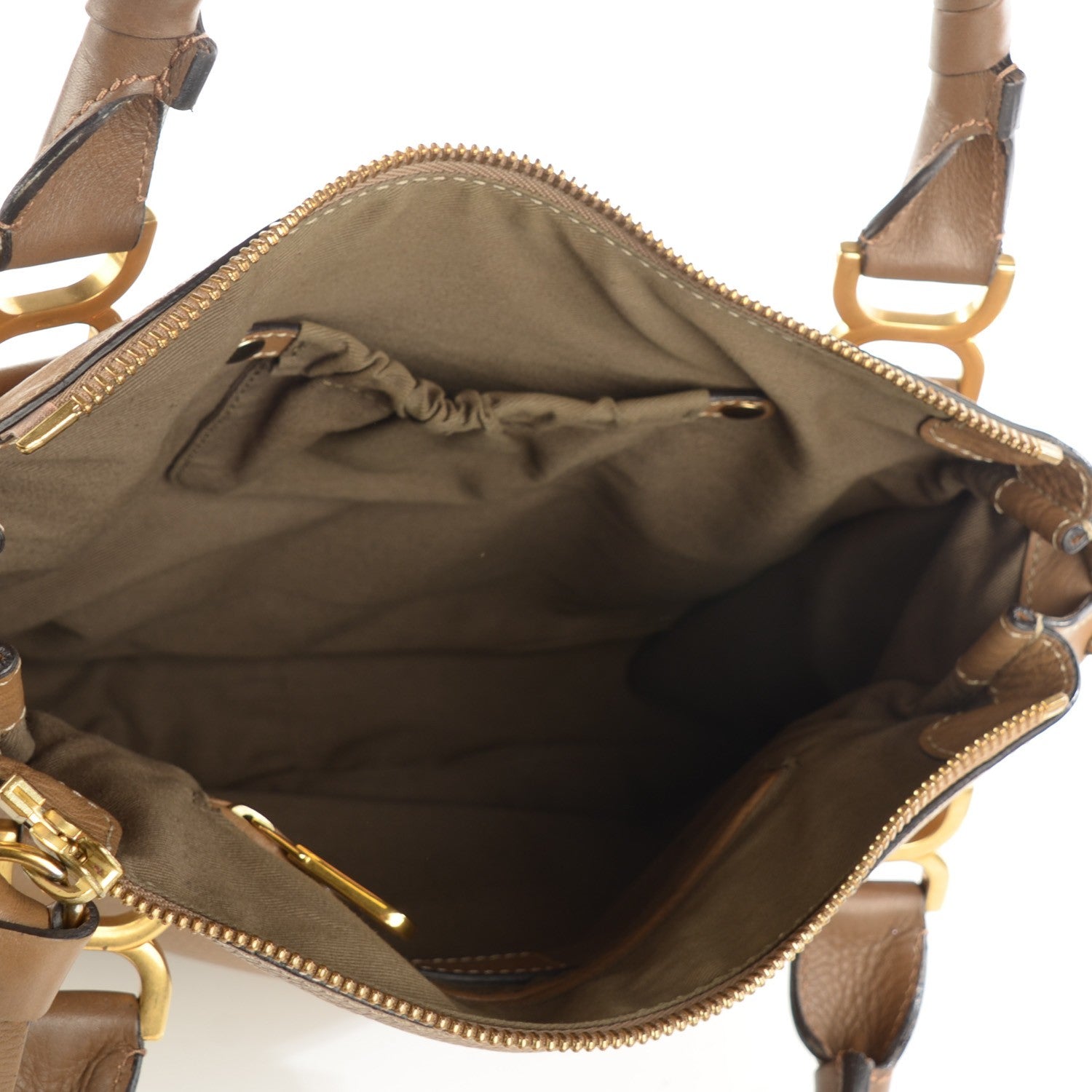 Chloe Calfskin Medium Marcie Satchel Nut 6 of 9