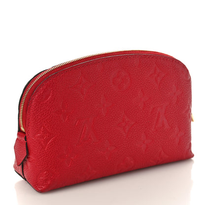 Louis Vuitton Empreinte Cosmetic Pouch Scarlet 3 of 10